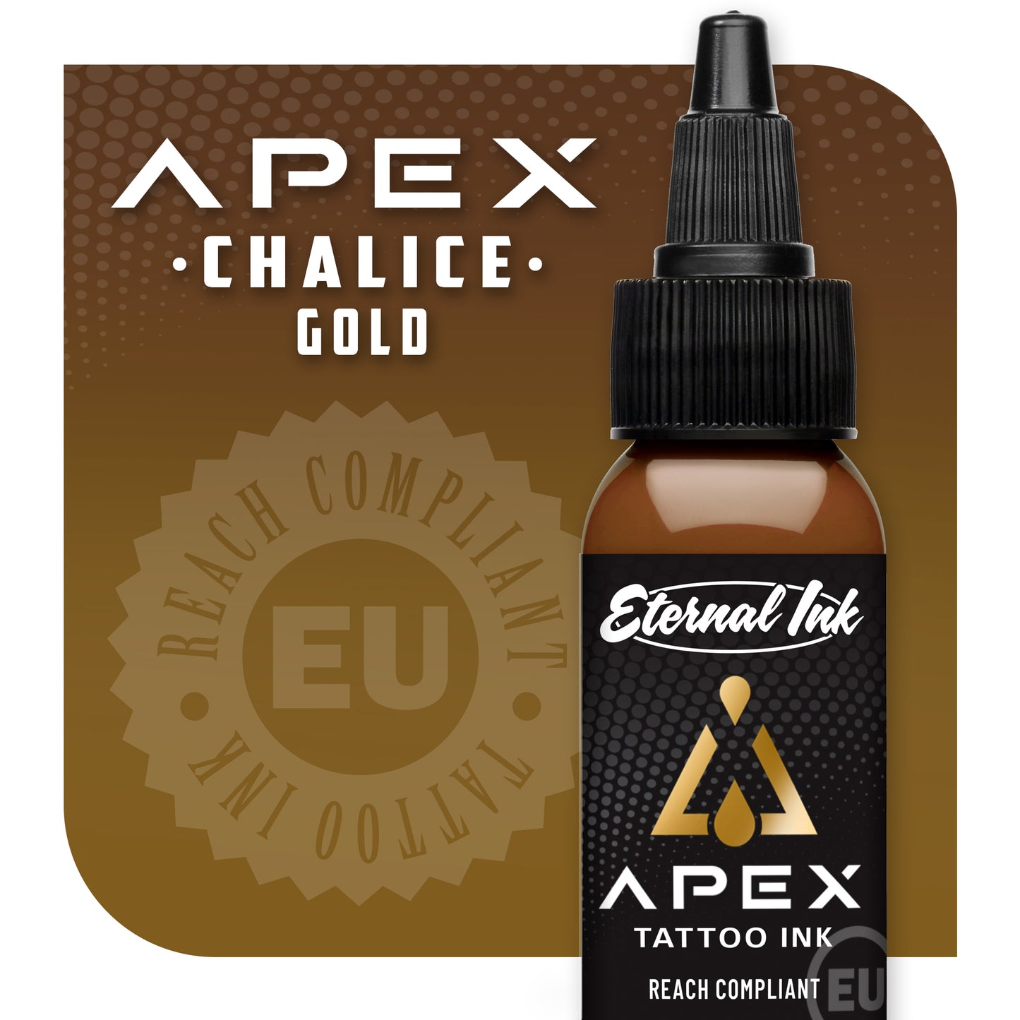 ETERNAL INK - Tattoo Ink - APEX - Chalice | Gold 30ml Clearance 30% Off
