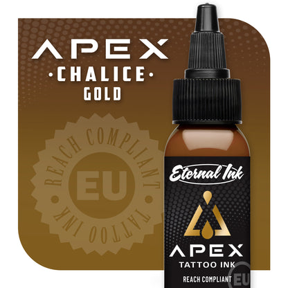 ETERNAL INK - Tattoo Ink - APEX - Chalice | Gold 30ml Clearance 30% Off