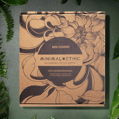 Minimal Ethic Biodegradable Bed Covers - Black - 200cm x 80mm -  Box of 10