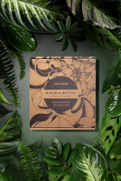 Minimal Ethic Biodegradable Bed Covers - Black - 200cm x 80mm -  Box of 10