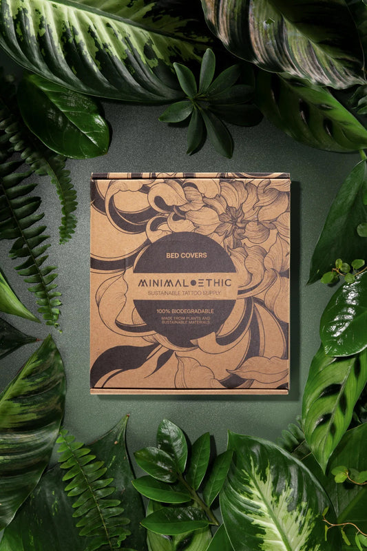 Minimal Ethic Biodegradable Bed Covers - Black - 200cm x 80mm -  Box of 10
