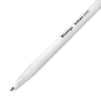 Gel Pen Berlingo Brilliant Pastel - White