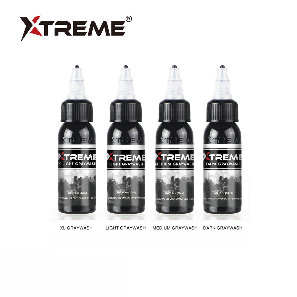 Xtreme Ink Greywash  Set 4x120ml Reach 2023