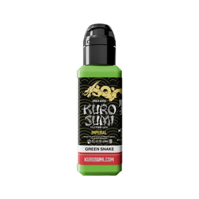 Kuro Sumi Imperial Tattoo Ink Green Snake 44ml