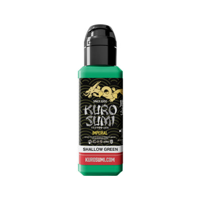 Kuro Sumi Imperial Tattoo Ink Shallow Green (44ml)