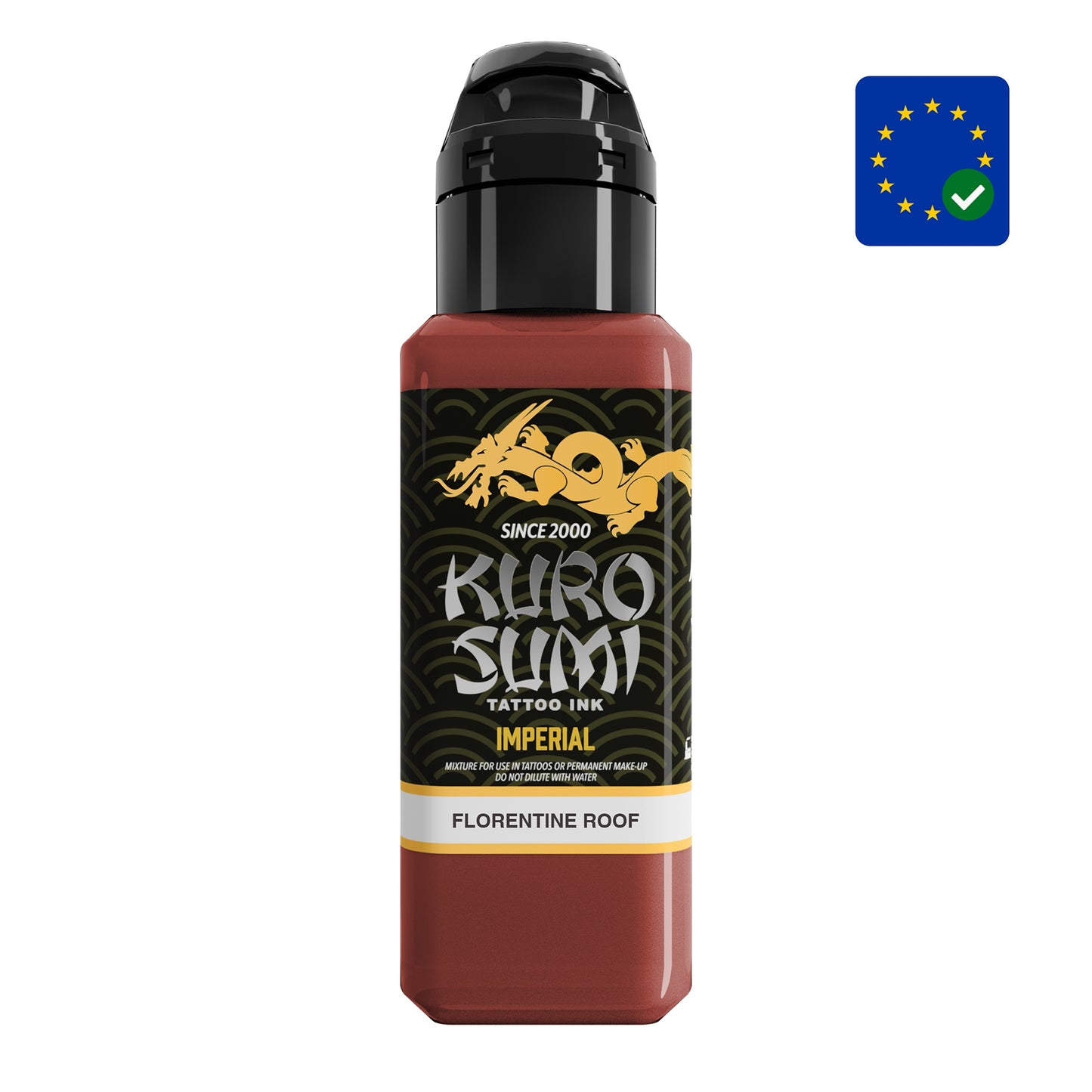 Kuro Sumi Imperial Tattoo Ink Florentine Roof (44ml)