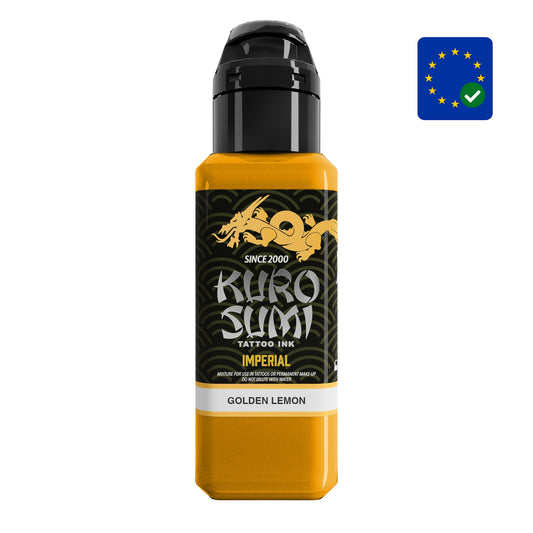 Kuro Sumi Imperial Tattoo Ink Golden Lemon (44ml)