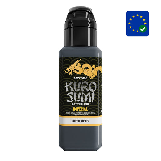 Kuro Sumi Imperial Tattoo Ink Goth Grey (44ml)