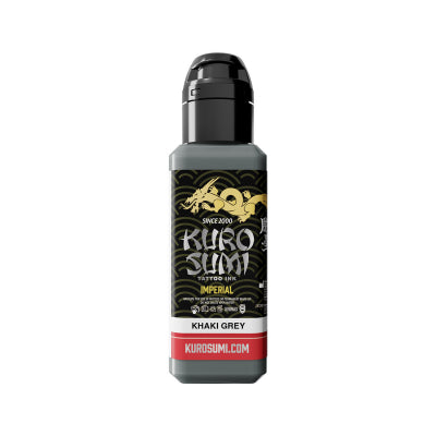 Kuro Sumi Imperial Tattoo Ink Khaki Grey 44ml