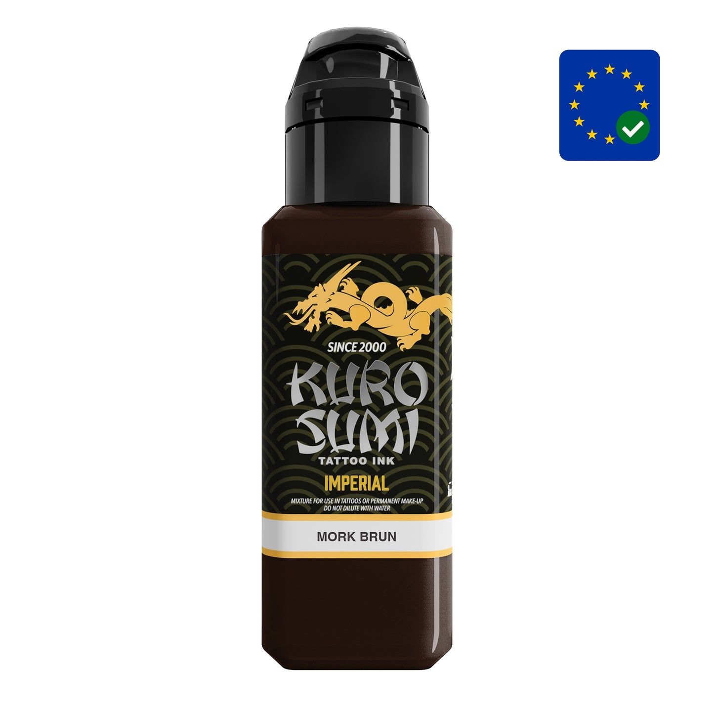 Kuro Sumi Imperial Tattoo Ink Mork Brun (44ml)