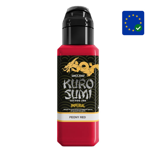 Kuro Sumi Imperial Tattoo Ink Peony Red (44ml)