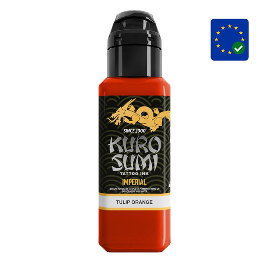 Kuro Sumi Imperial Tattoo Ink Tulip Orange (44ml)