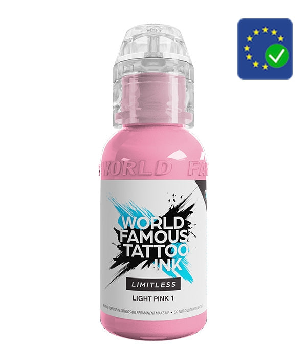 World Famous Limitless Tattoo Ink Light Pink 1 (30ml)