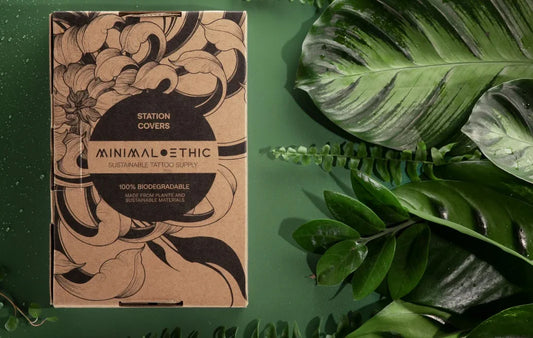 Minimal Ethic Biodegradable Station Covers - Black - 800mm x 600mm -  Box of 30