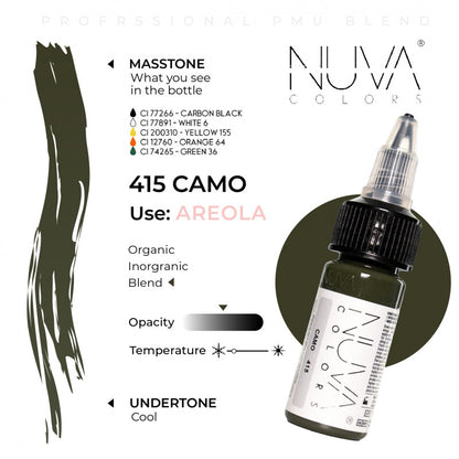 Nuva Colors 360 Areola Collection 415 Camo RC 15ml (1/2oz)