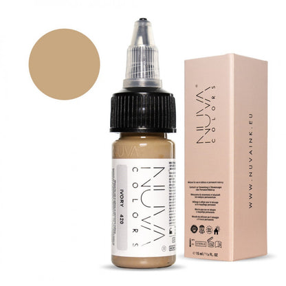 Nuva Colors 360 Areola Collection 420 Ivory RC 15ml (1/2oz)