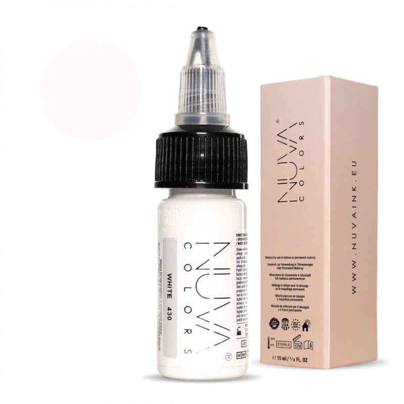 Nuva Colors 360 Areola Collection 430 White RC 15ml (1/2oz)