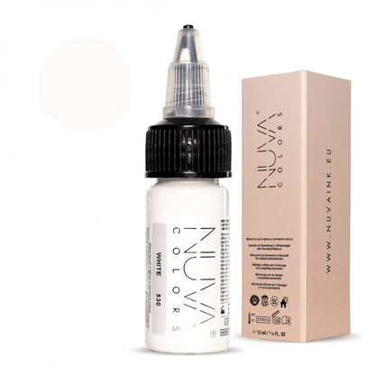 Nuva Colors 360 Scar Collection 530 White RC 15ml (1/2oz)