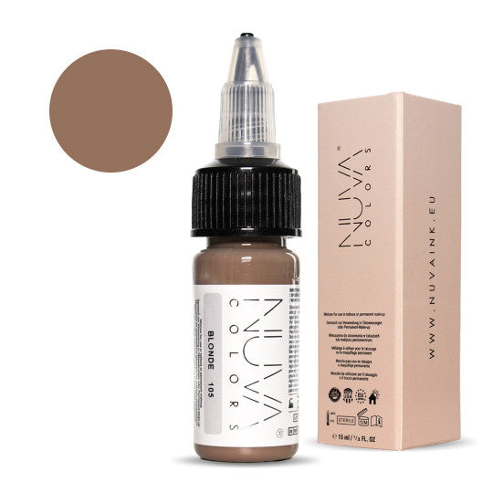 Nuva Colors 105 Blonde 15ml (1/2oz)