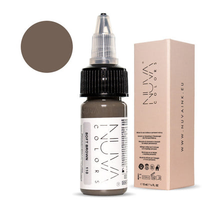 Nuva Colors 110 Soft Brown 15ml (1/2oz)