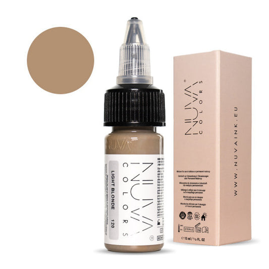 Nuva Colors 120 Light Blonde 15ml (1/2oz)