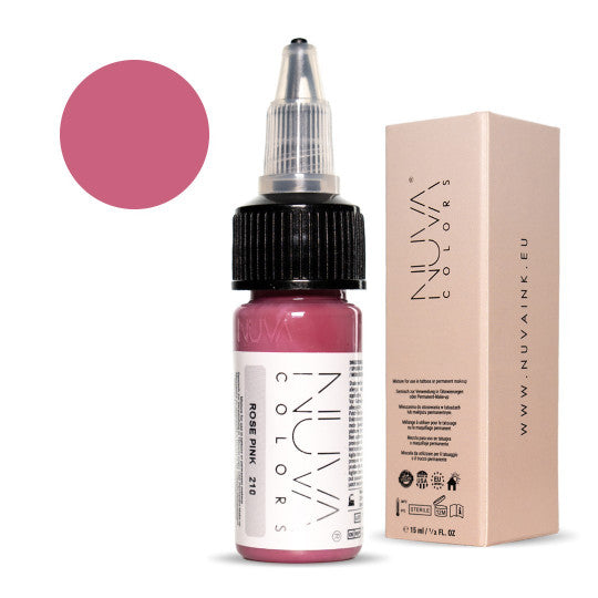 Nuva Colors 210 Rose Pink 15ml (1/2oz)