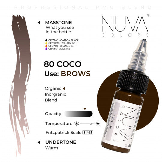 Nuva Colors 80 Coco 15ml (1/2oz)