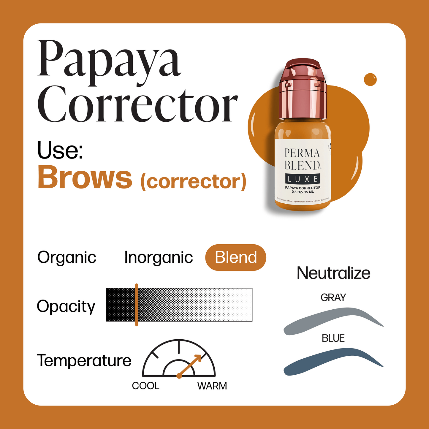 Perma Blend Luxe Papaya Corrector 15ml