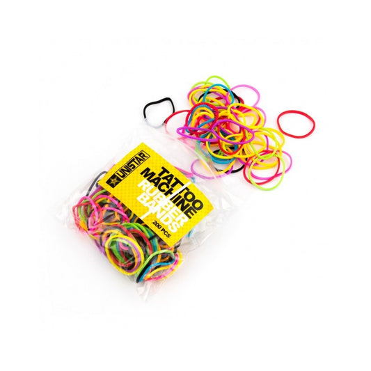 Unistar Rubber Bands Multicolour 200pcs