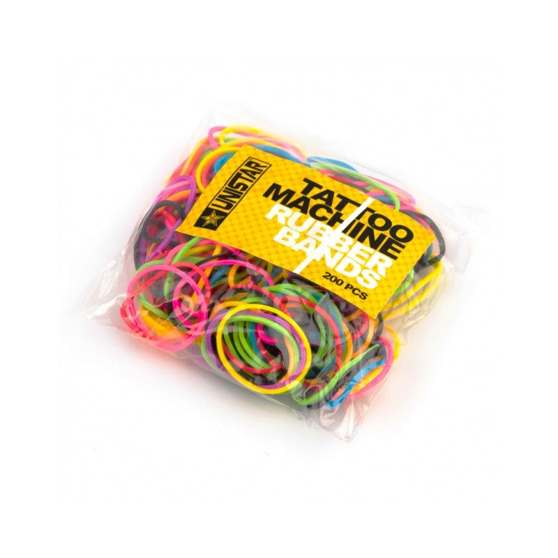 Unistar Rubber Bands Multicolour 200pcs
