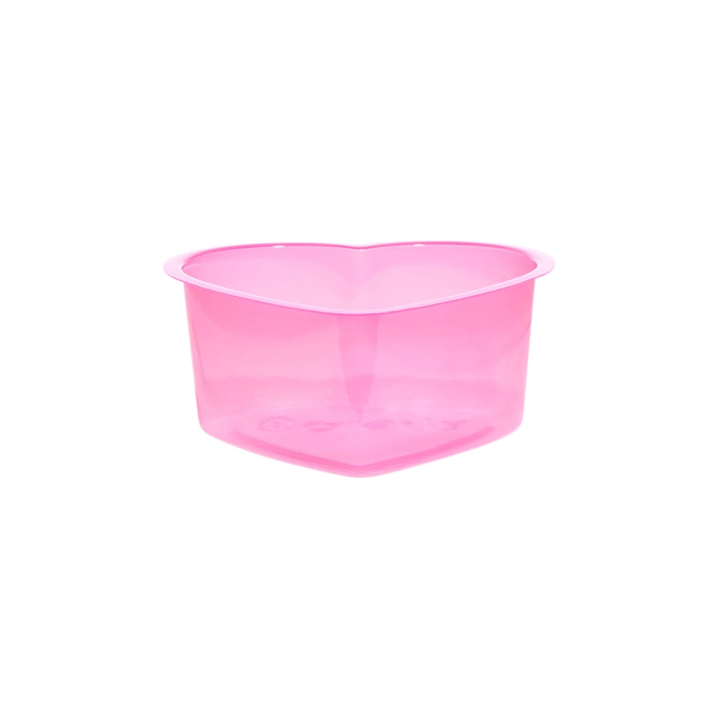Saferly Heart Shaped Rinse Cups Pink 150ml x 50