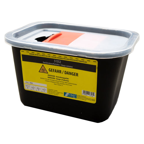 Sharps Bin Black 2L