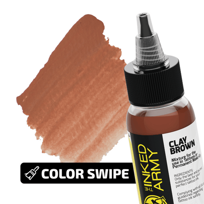 The Inked Army Tattoo Colour Clay Brown