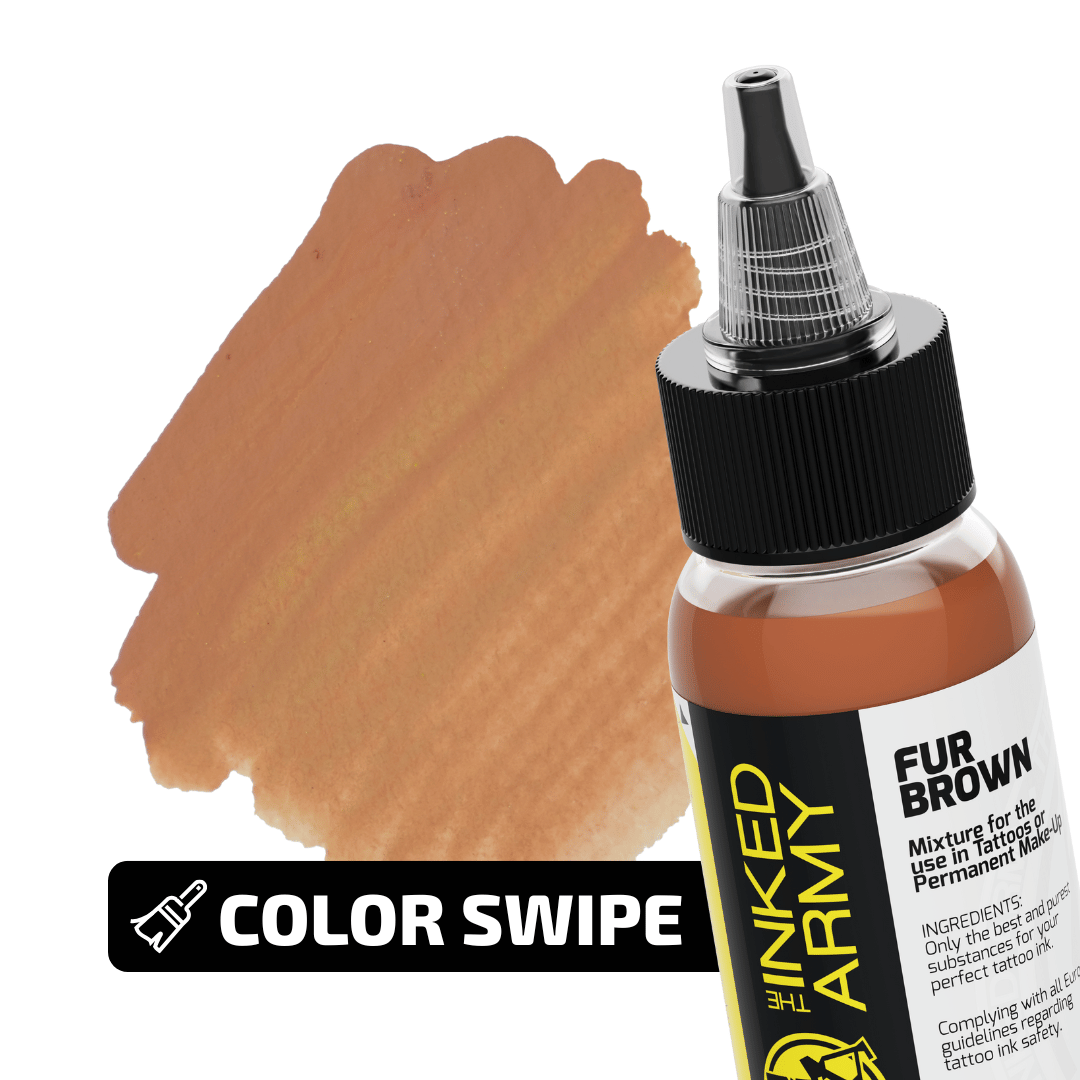 The Inked Army Tattoo Colour Fur Brown