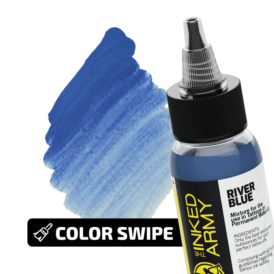 The Inked Army Tattoo Colour River Blue