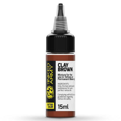 The Inked Army Tattoo Colour Clay Brown