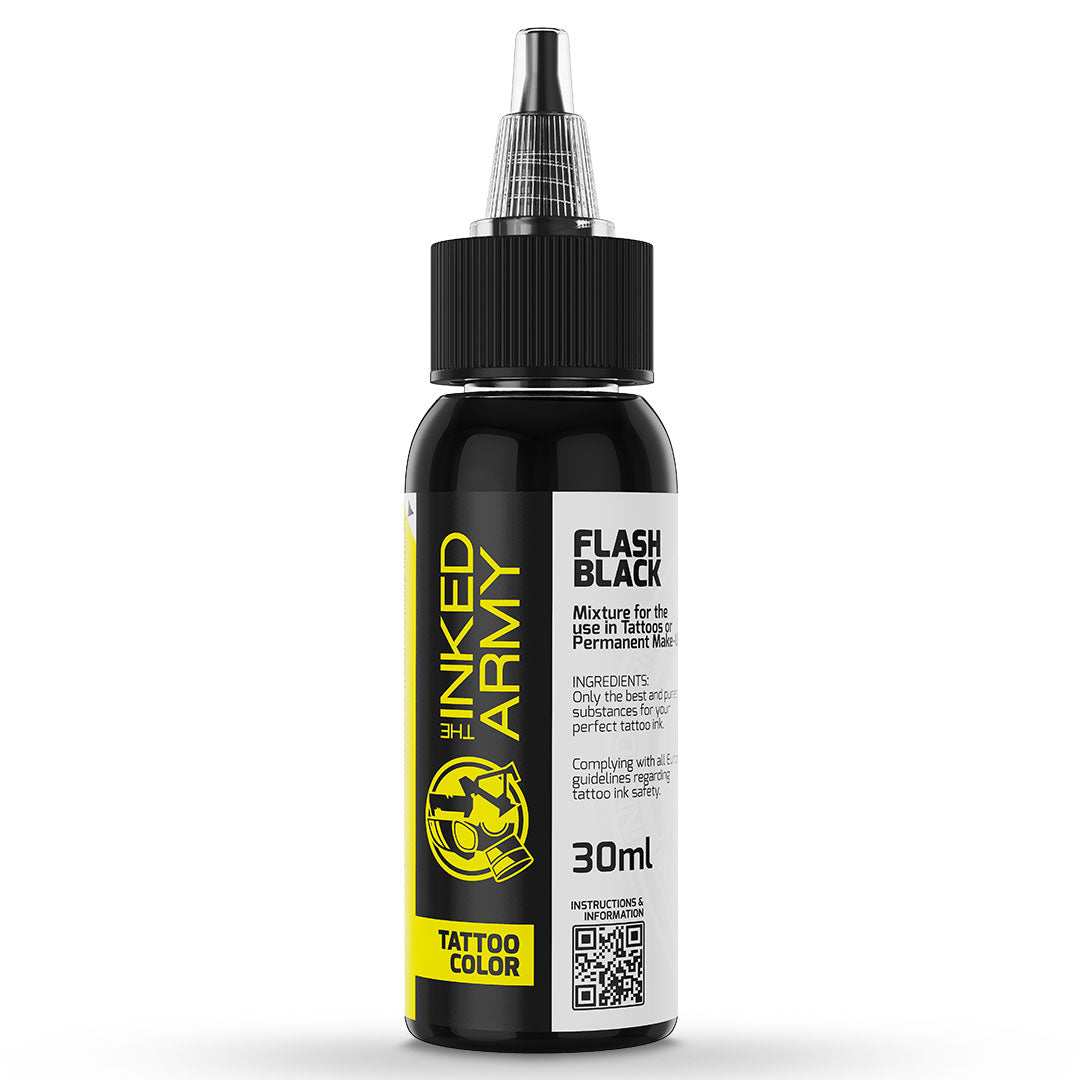 The Inked Army Tattoo Colour Flash Black
