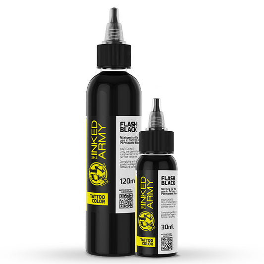 The Inked Army Tattoo Colour Flash Black