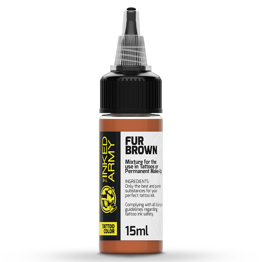The Inked Army Tattoo Colour Fur Brown
