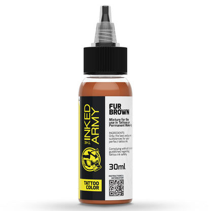 The Inked Army Tattoo Colour Fur Brown