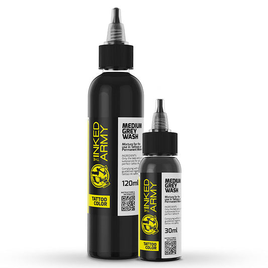 The Inked Army Tattoo Medium Grey Wash