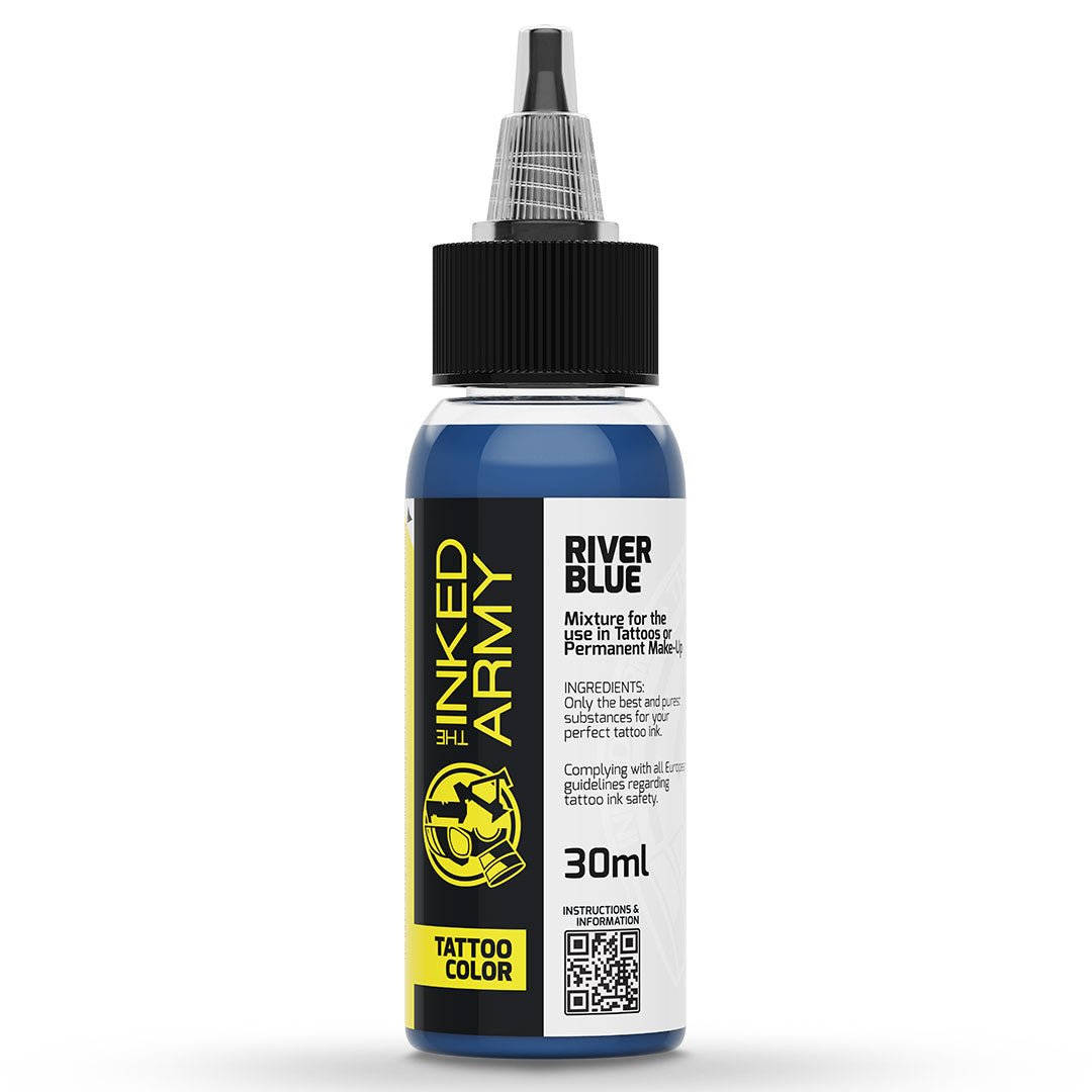 The Inked Army Tattoo Colour River Blue