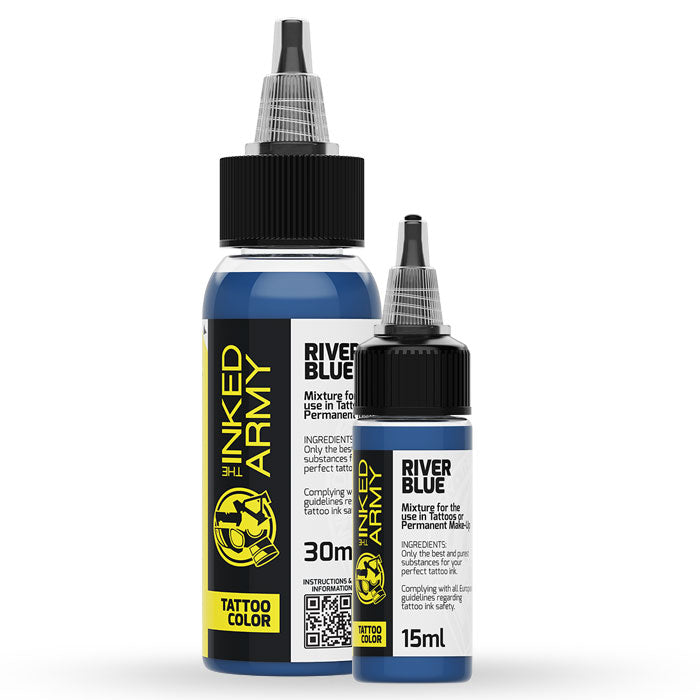 The Inked Army Tattoo Colour River Blue