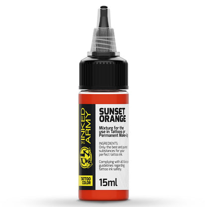 The Inked Army Tattoo Colour Sunset Orange