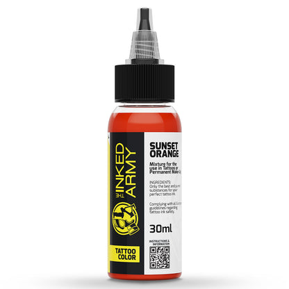 The Inked Army Tattoo Colour Sunset Orange
