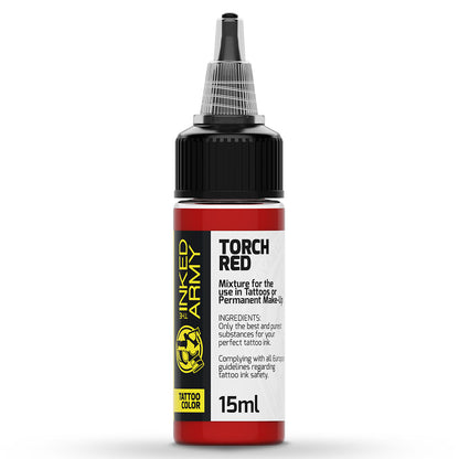 The Inked Army Tattoo Colour Sample Set - 6 x 15 ml
