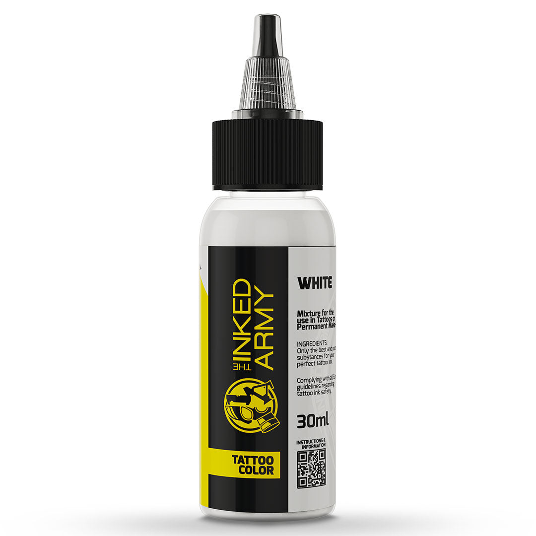 The Inked Army Tattoo Colour White