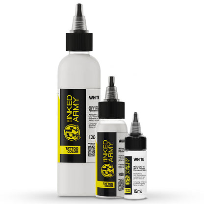 The Inked Army Tattoo Colour White