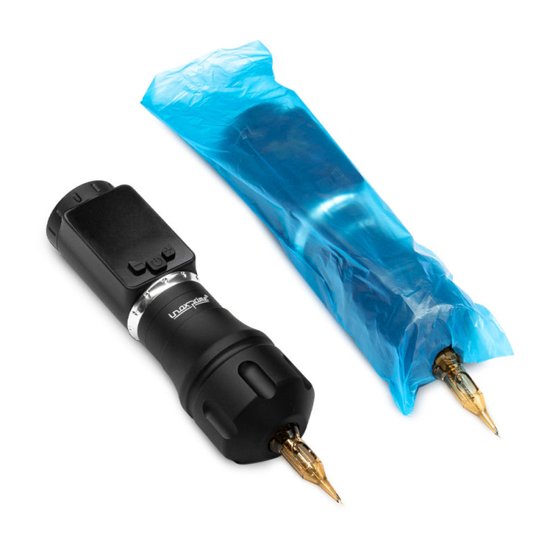 Unistar Blue Pen - Large Pen Covers (100)