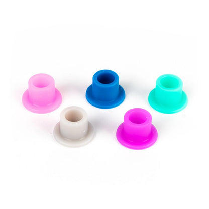 Unistar Ink Cups Stable Silicone  Jar of 100 Mixed Colours